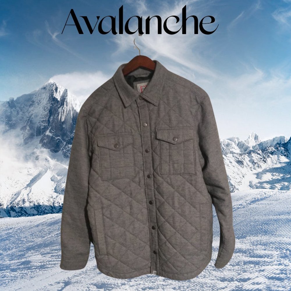 Avalanche Men's Quilted Jacket Size L